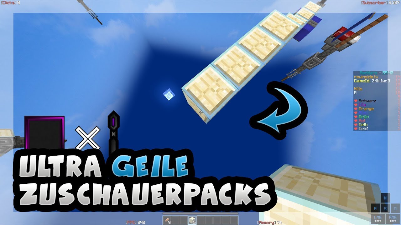 Diese ZUSCHAUERPACKS sind ULTRA GEIL! | Dein TP in meinem VIDEO #6 | zHxpee