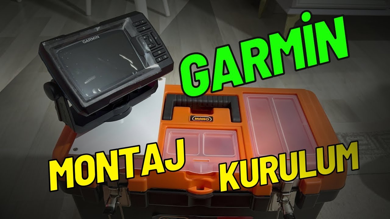 Garmin Balık Bulucu Bot ve Tekneler İçin  Taşınabilir Kolay Montaj