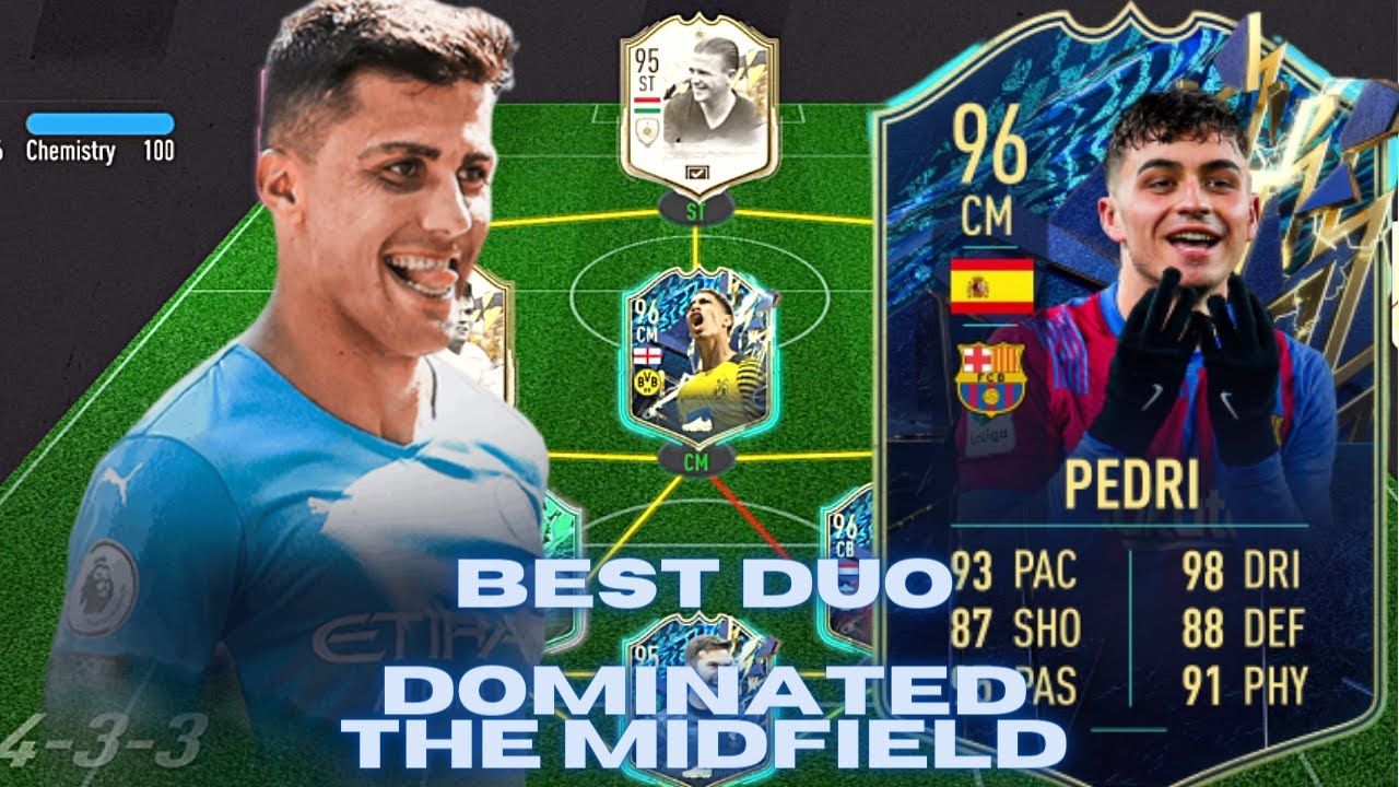 FIFA 22: THIS IS THE BEST MIDFIELD DUO EVER🔥. MADE TOO MANY MISTAKES THO🤦‍♂️ - FUT 22