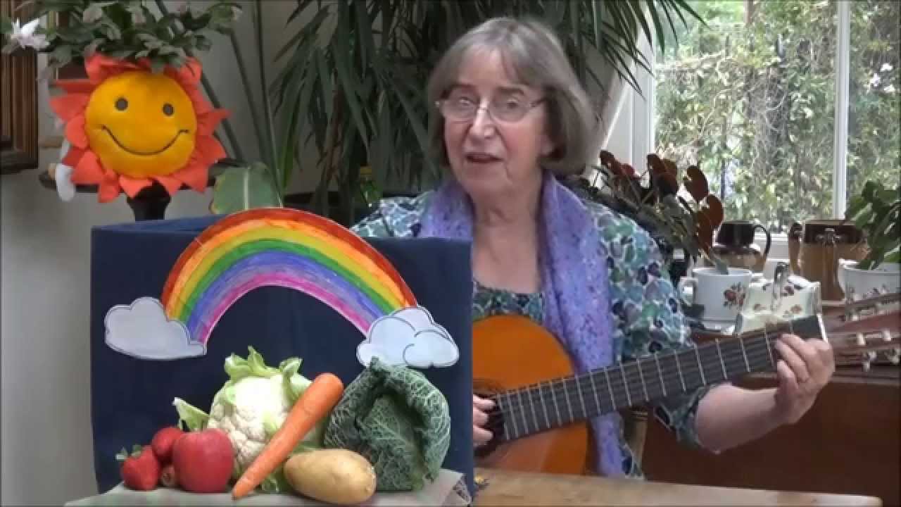 Paint-box or Cauliflowers fluffy - young children love this cheerful song