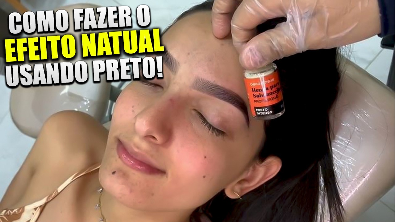 APLICAÇÃO DE HENNA SUPER NATURAL E BEM RAPIDA COM A HENNA DELLA E DELLE