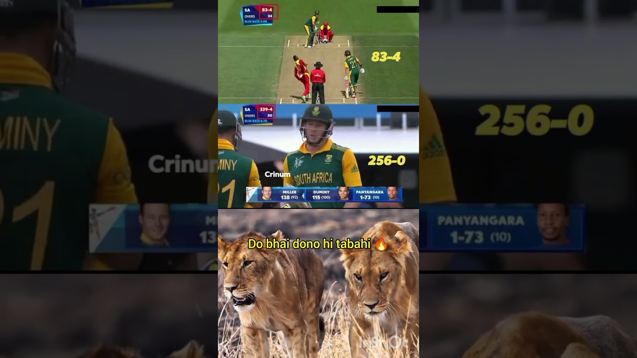 Jp duminy 😱😱and David Miller gajab ka innings hai bhai #shorts #testcricket #cricketlover #ipl