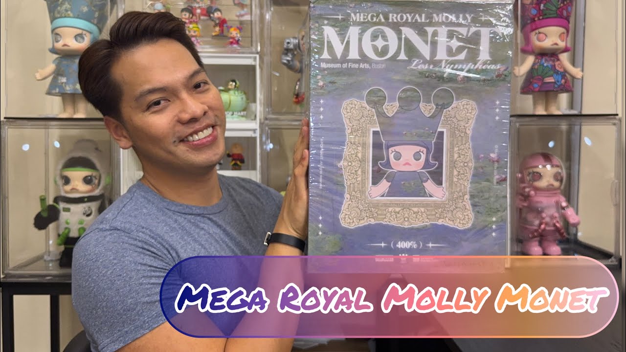 Mega Royal Molly Monet || Unboxing Popmart 400% Mega Royal Molly || IMDEXSTAR YU