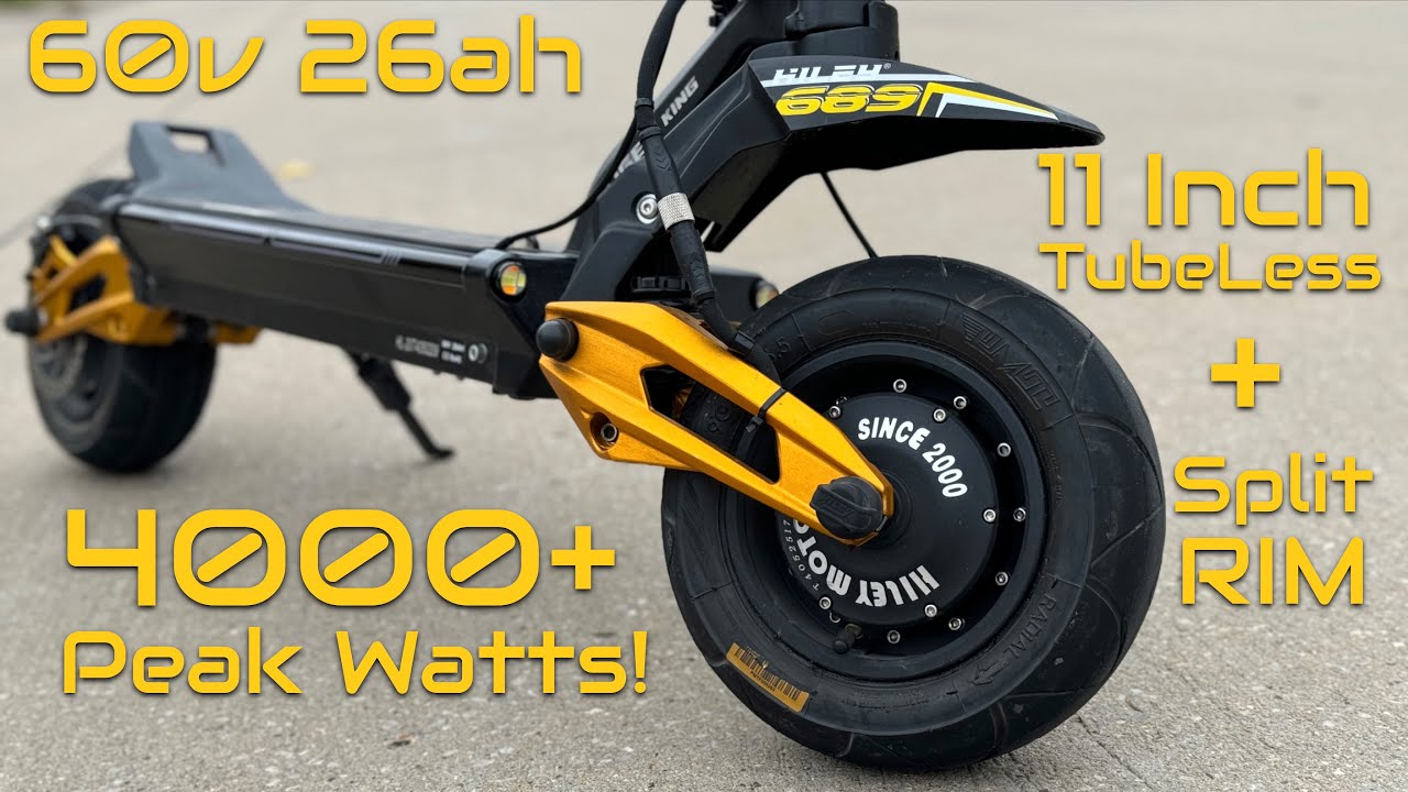 This Scooter is the COMPLETE PACKAGE! Eahora Tiger King Full Review