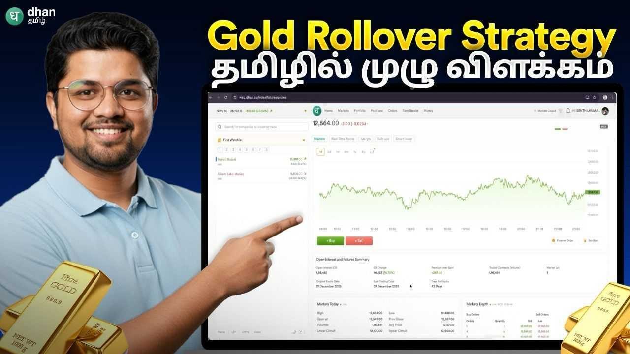 How to use Gold Rollover strategy? 1g and 10g Gold Trading ! Full explanation in Tamil | Gold Str...