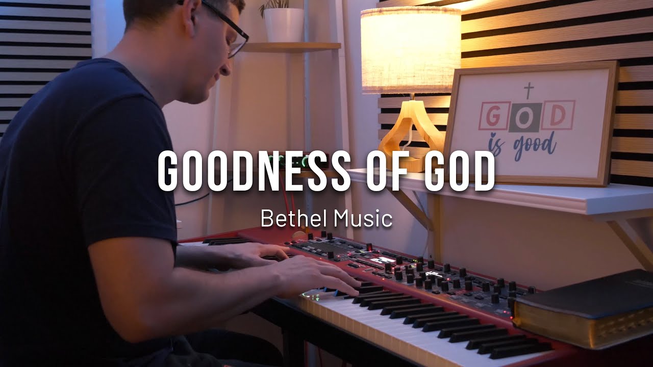 Goodness of God by Bethel Music (Peaceful Piano)