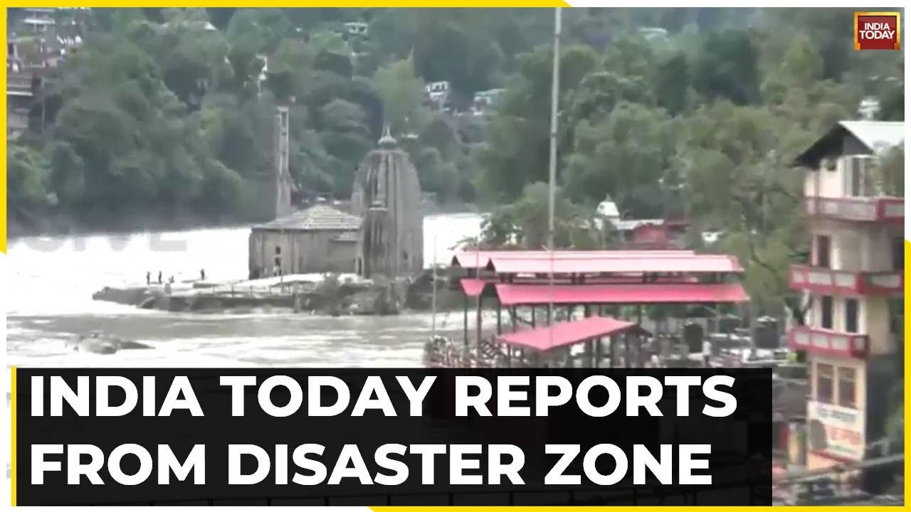 Himachal's River Beas Swells Causing Floods, Over 110 Houses Vacated In Mandi | Ground Report