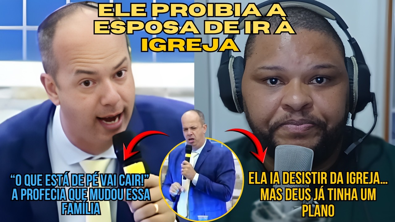 “Quando Jesus Salvar Meu Esposo, Eu Volto Pra Igreja” TESTEMUNHO FORTE - PR ISAIAS DE OLIVEIRA