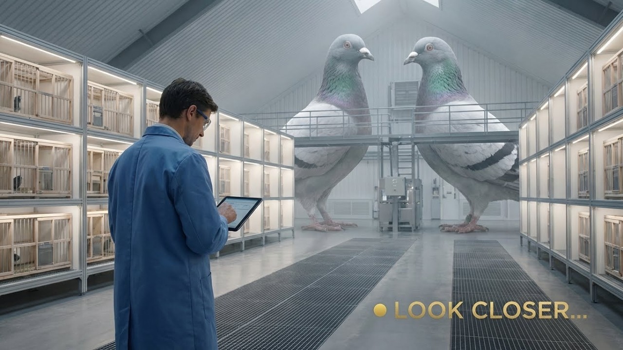 How Thousands of Pigeon Birds Are Raised in Industry