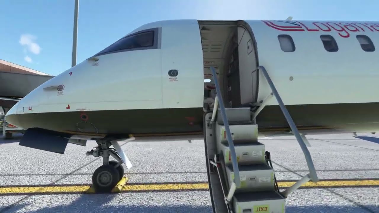 MSFS 2020 | Edinburgh To London City | LOGANAIR CRJ | Full Flight