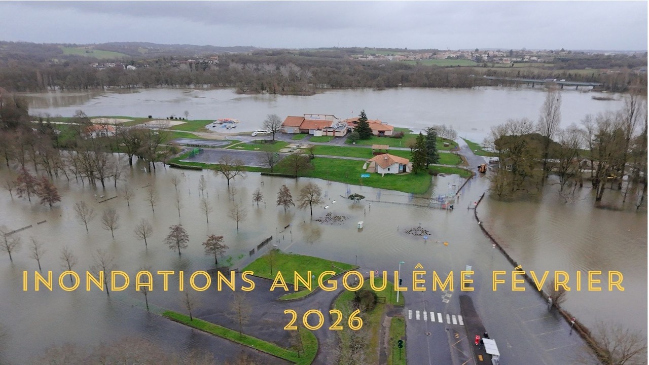 Inondations à Angoulême  février 2026