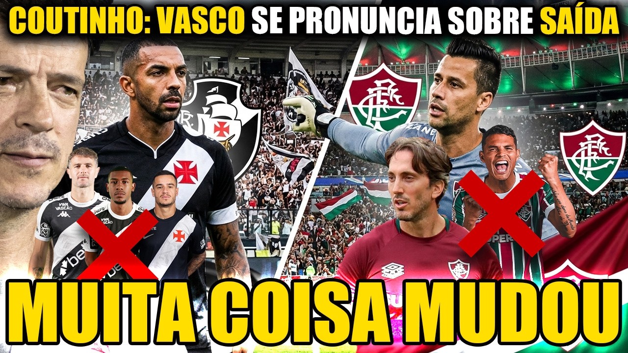 VASCO x FLU - O QUE MUDOU DESDE A COPA DO BRASIL? | EDIÇÃO DE SÁBADO