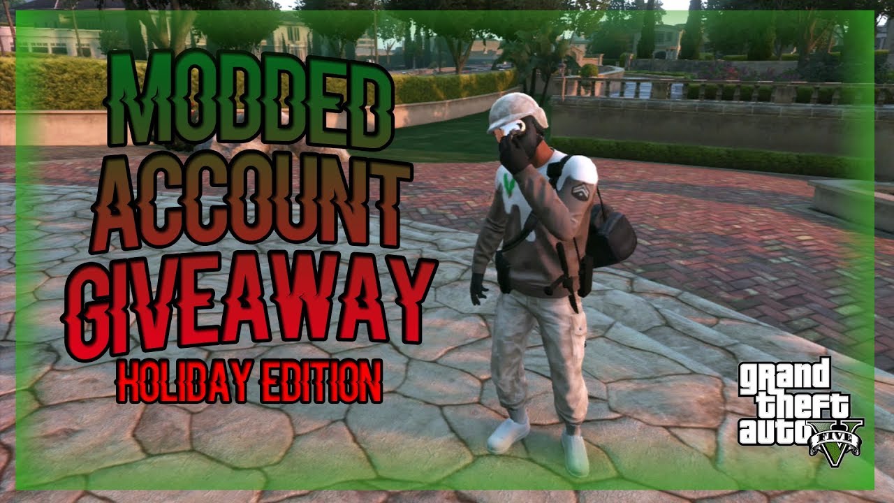 HOLIDAY MODDED ACC. GIVEAWAY | GTA V ONLINE MODZ