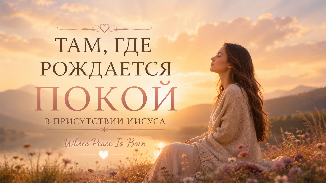Там, где рождается покой ❤️ В присутствии Иисуса | Agnessa Grace 2026