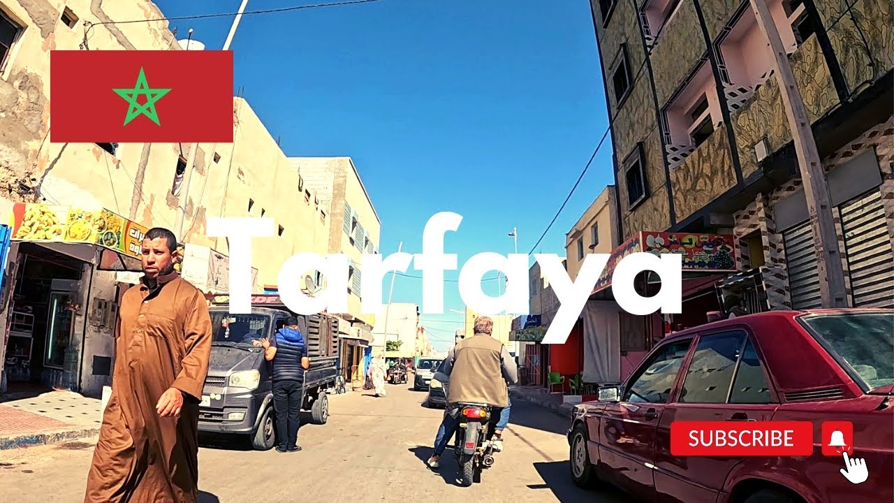 TARFAYA -MOROCCO- City tour. Bike tour. Cycling around the world. Bikepacking. Travel.