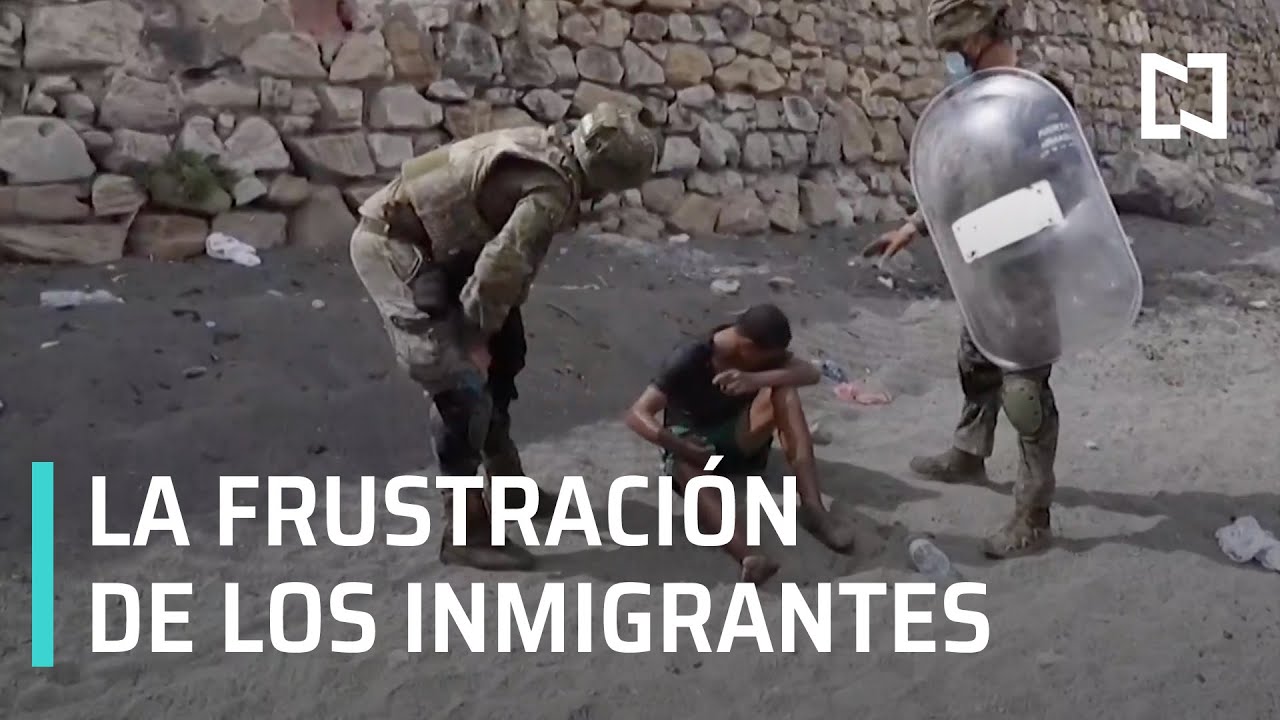 Niño marroquí inmigrante es arrestado por policías en Ceuta - En Punto