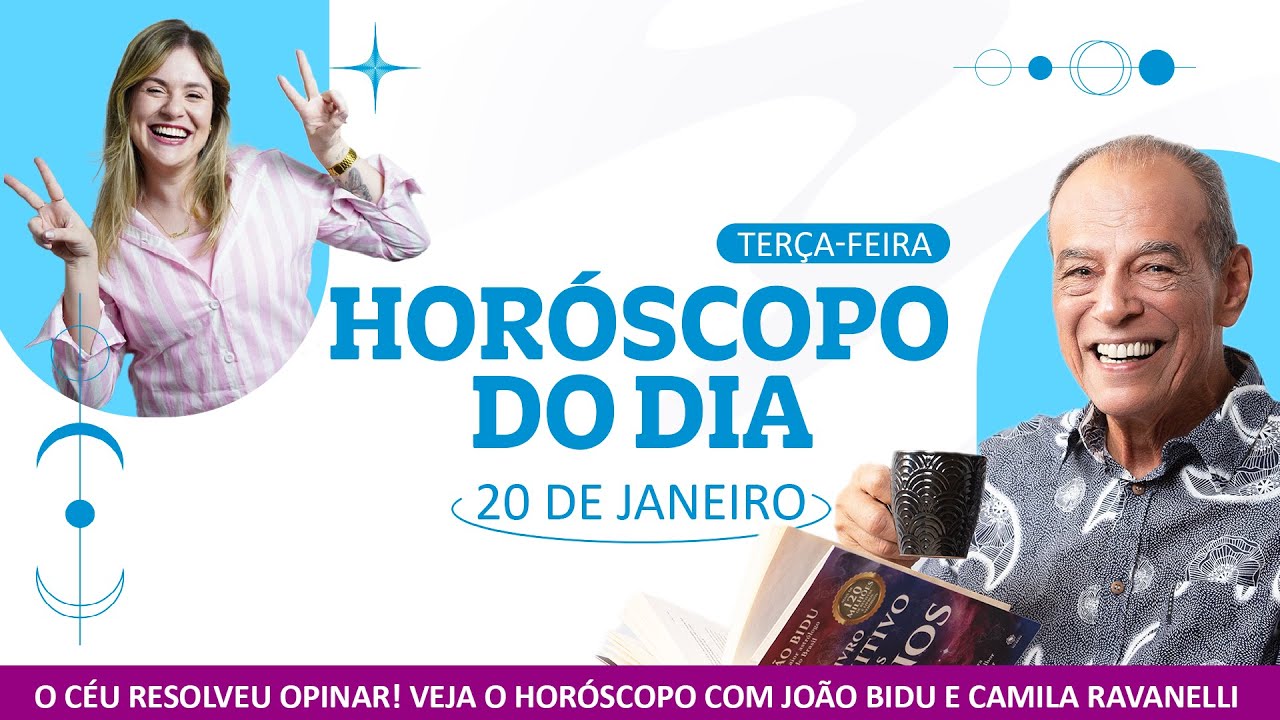 Recado importante do céu - Previsão para o dia 20 de Janeiro (Terça-Feira)  POR JOÃO BIDU