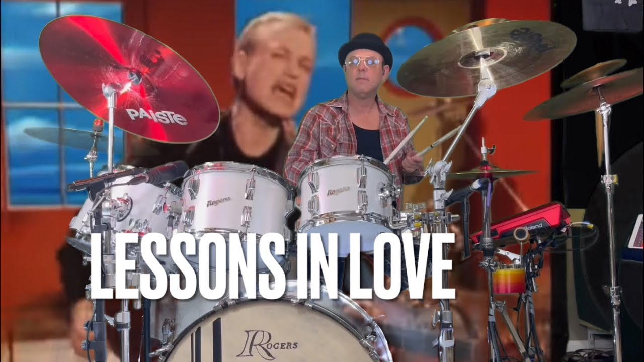 Level 42 - Lessons In Love , a vintage 80s drum cover 