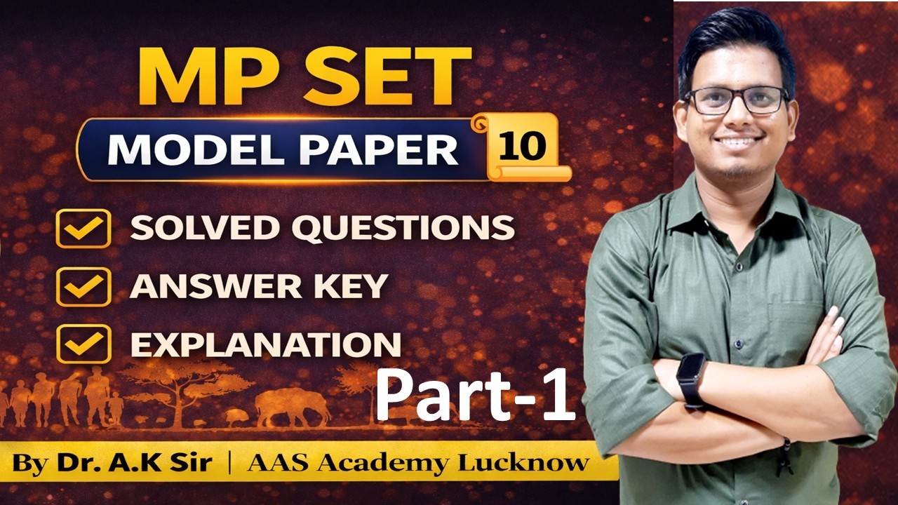 MP SET 2026 | रोज़ 30 सवाल = Selection Pakka 🔥I Day 6 | Daily  | Dr Alok Sir