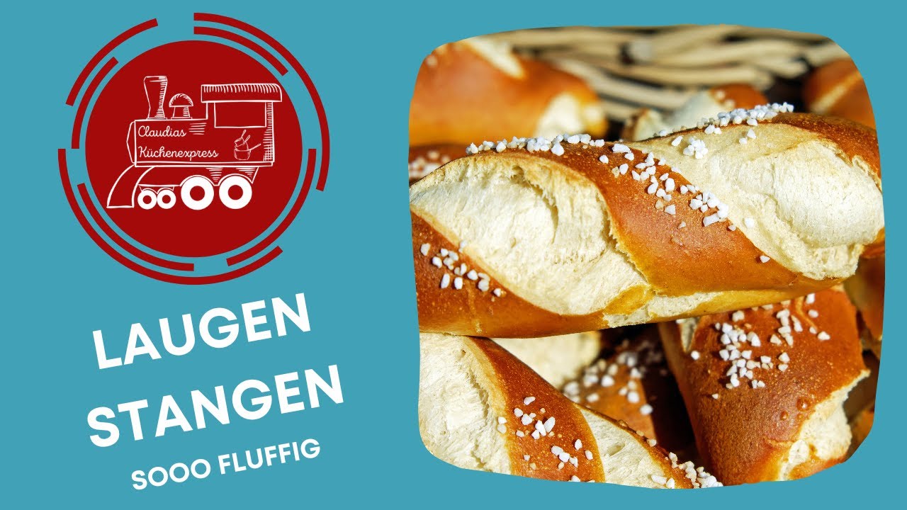 Fluffige LAUGENSTANGEN