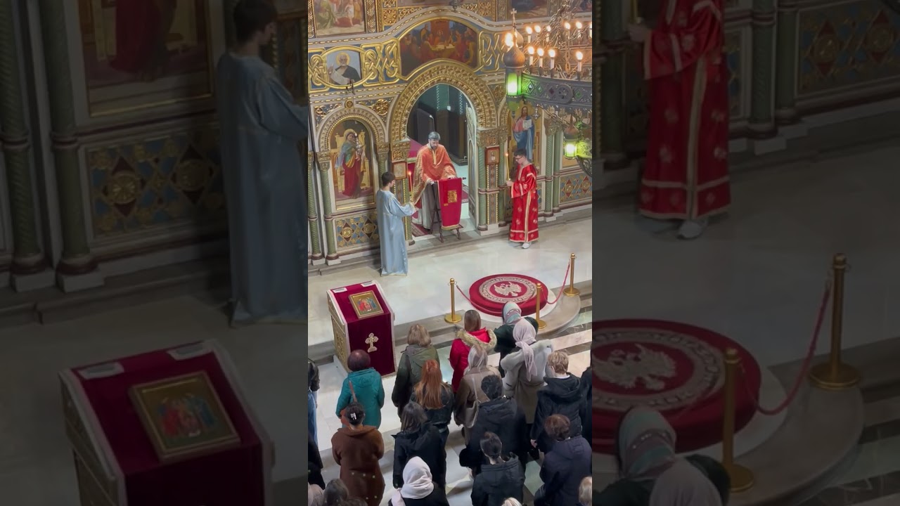 Čitanje Svetog Jevanđelja, Nedelja o bludnom sinu, Sveta Liturgija 8. februar 2026.