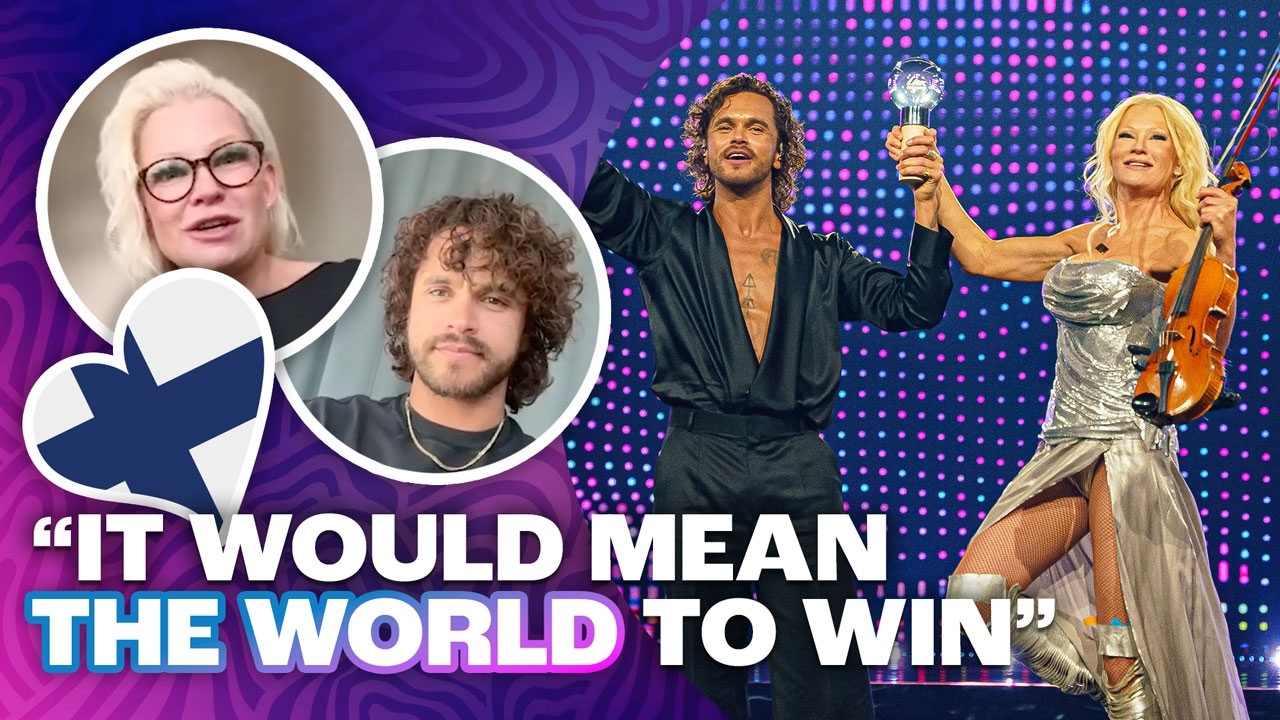 Finland&rsquo;s Linda Lampenius x Pete Parkkonen On Politics, Fire & Violins | Eurovision 2026 🇫🇮
