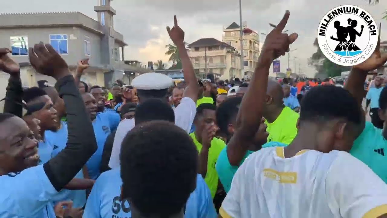Millennium Jogging Club ndani ya Zanzibar BONANZA #Solutionfitnessclubzanzibar2026 $joggingmtwara