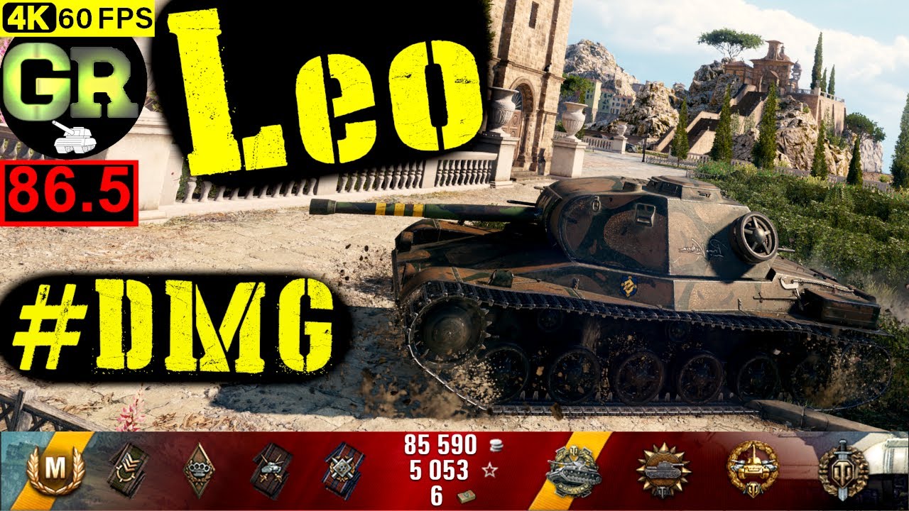 World of Tanks Leo WoT Replay - 6 Kills 4.1K DMG(Patch 1.4.0)
