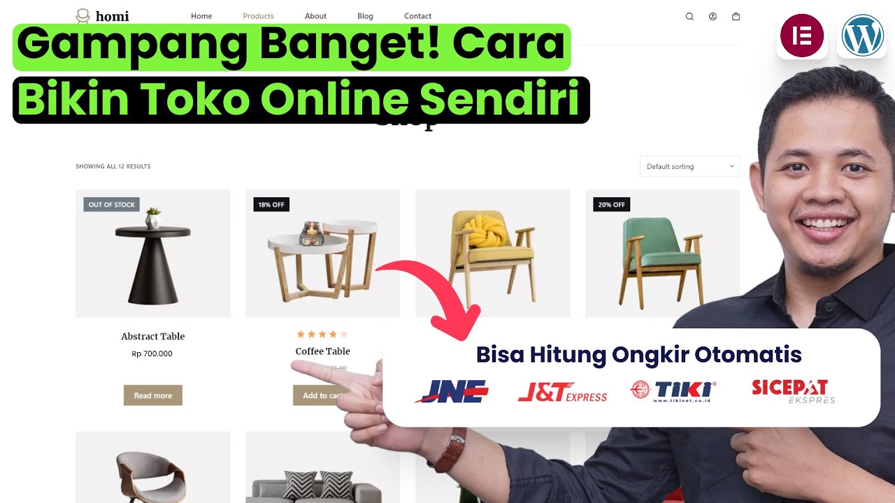 Cara Membuat Website Toko Online Dengan Sistem Ongkos Kirim Otomatis