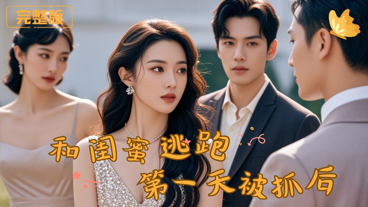 [Multi Sub]《和闺蜜逃跑第一天，被抓住后》和闺蜜逃跑被他抓住。慌乱把我圈在怀里，语气宠溺又无奈，温柔攻势让我瞬间沦陷，再也不想跑了！#现代 #完整版 #最火短剧推荐 #短剧全集