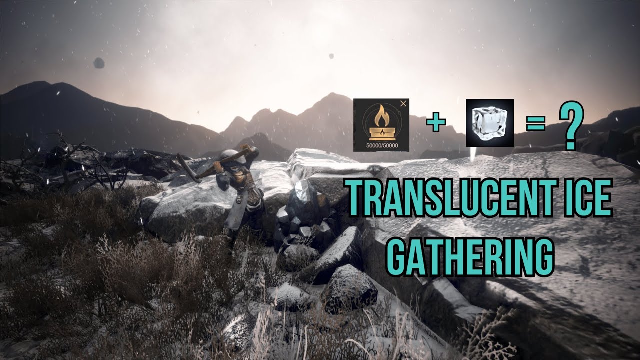 BDO Translucent Ice Gathering | 2K Mastery + Agris Fever