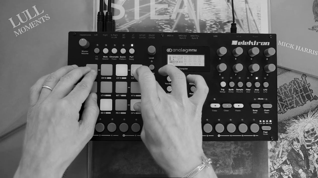 TRIBUTE TO MICK HARRIS // ELEKTRON ANALOG RYTM LIVE SET