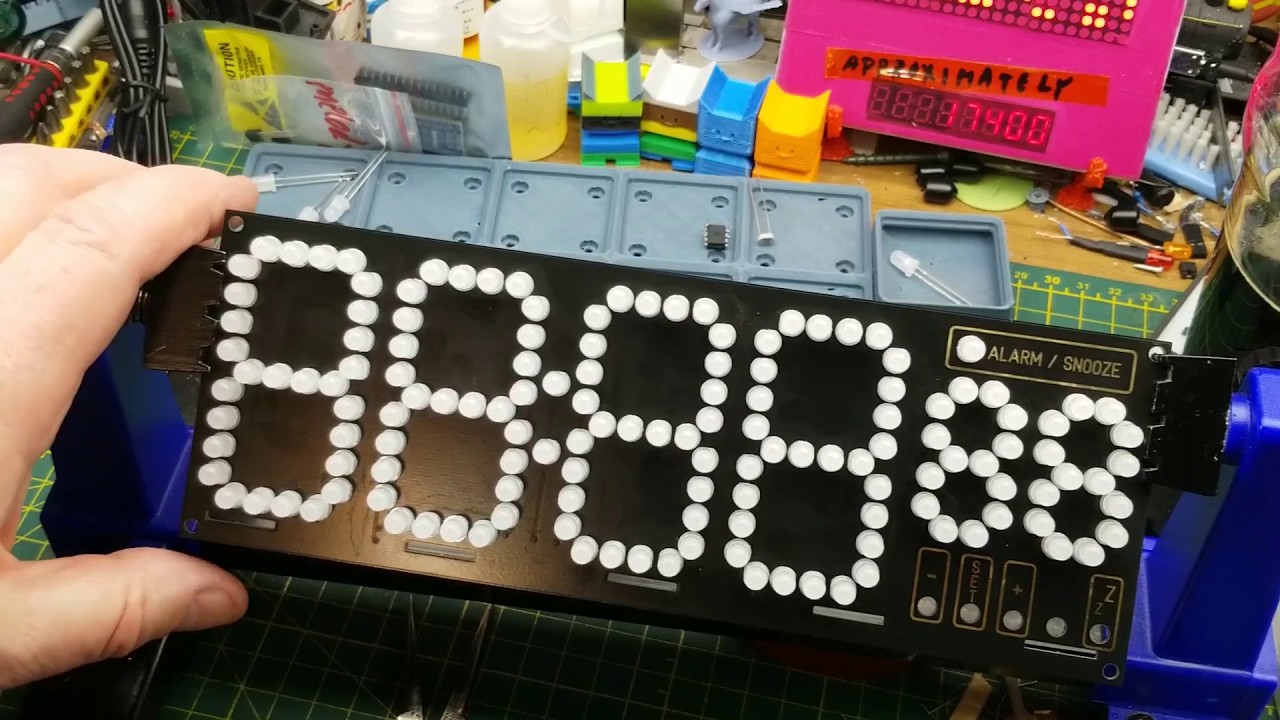 December kit builds: LED clock
