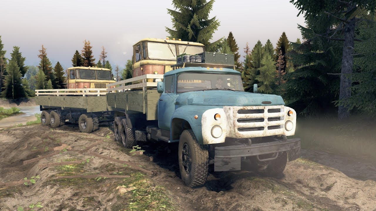 Spin Tires Обзор Зил 133 g 1 В Доработке Разбираю Побережье
