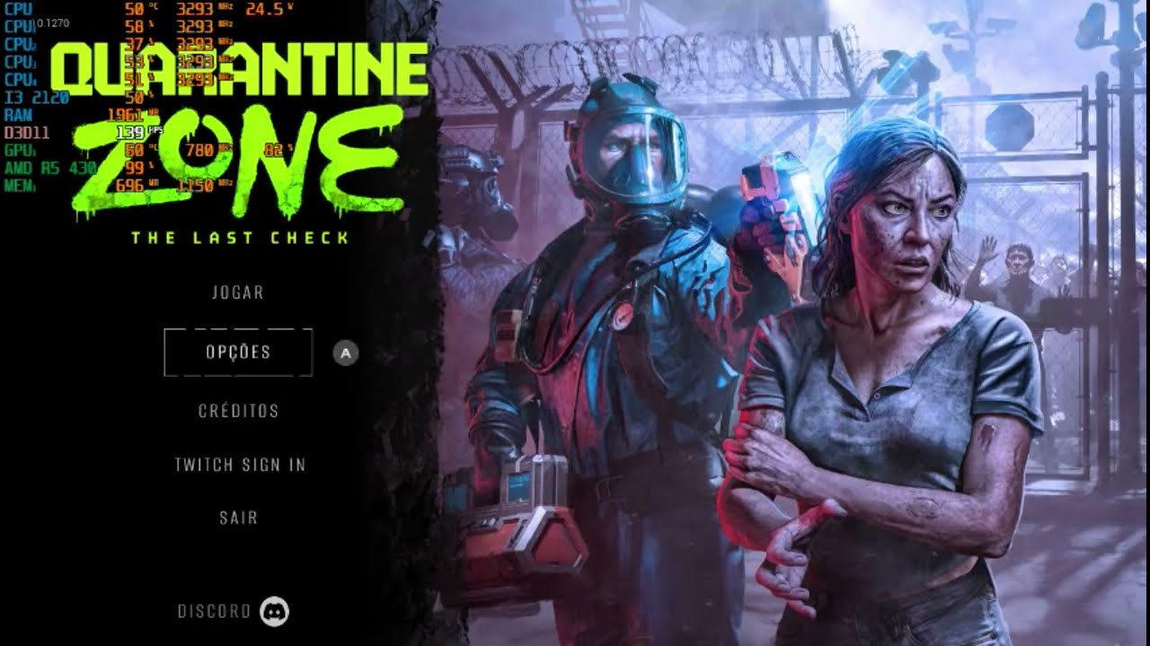 QUARANTINE ZONE THE LAST CHECK/I3 2120/8 DE RAM/AMD R5430!!!