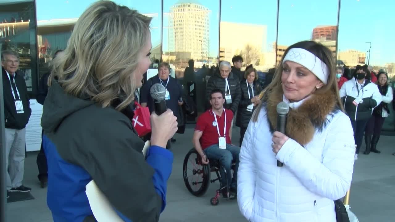 Dianne Derby's conversation with gold-medalist Peggy Fleming