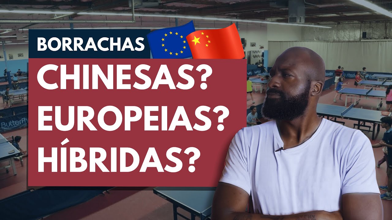 🏓 Chinesas x Europeias: Qual a Melhor Borracha de Tênis de Mesa para Você?
