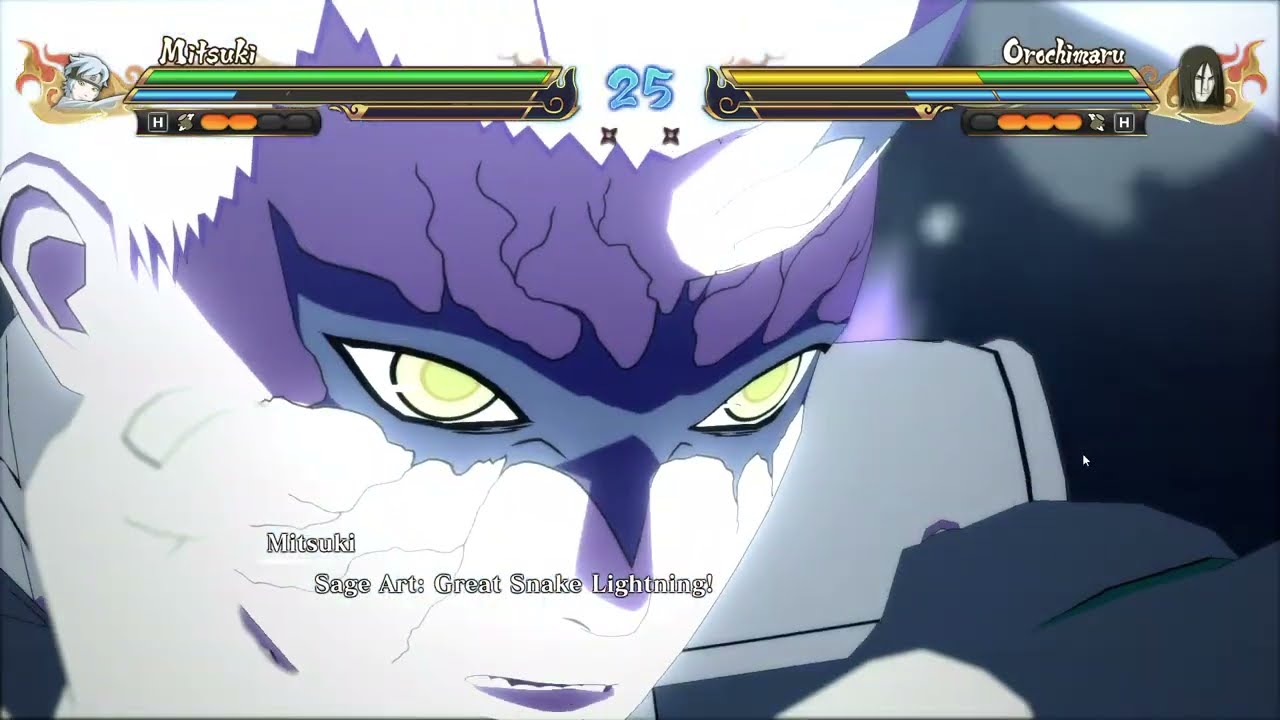 1 MIN SERIES - MITSUKI VS OROCHIMARU