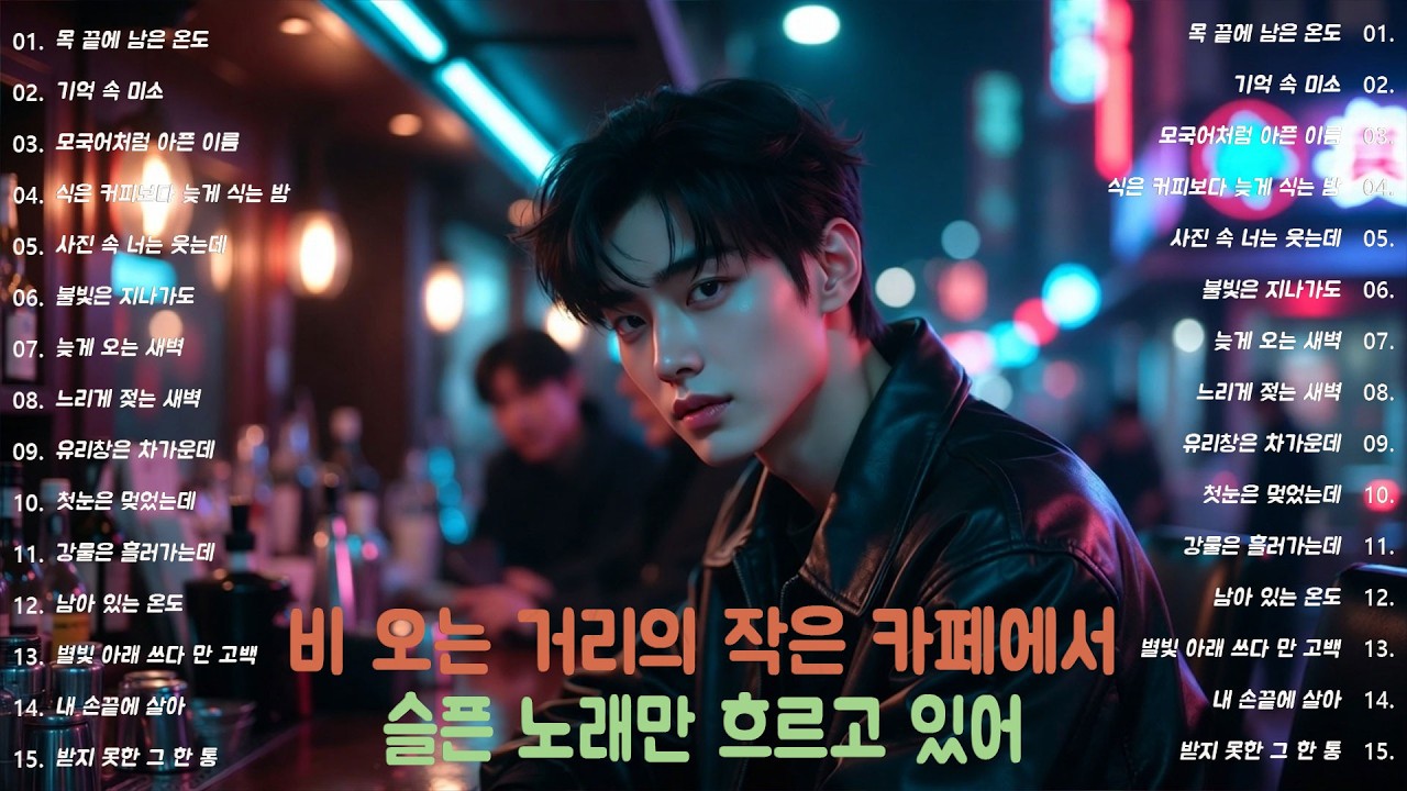 [K-POP] 자연스럽게 감정을 느끼게 해주는 노래 20곡｜슬픈 발라드 · 감성 K-pop · #감정흐름 #플리추천