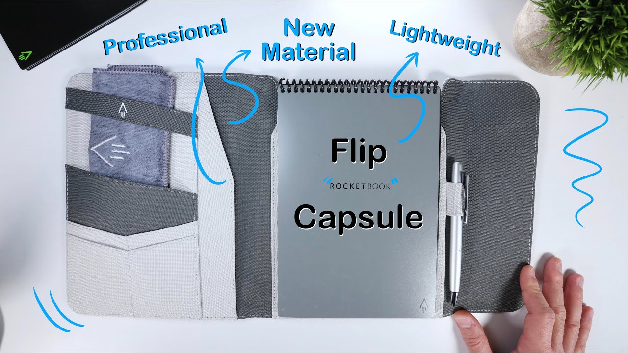 Rocketbook's NEW Flip Capsule - Major Improvements + Professional Style