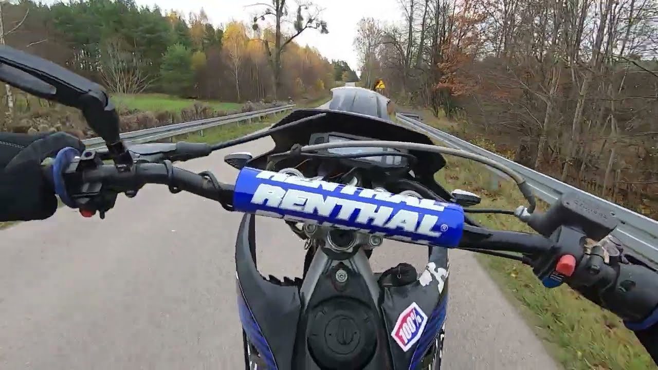 Yamaha dt50 wymiana klocków, podjazdy - Vlog 1