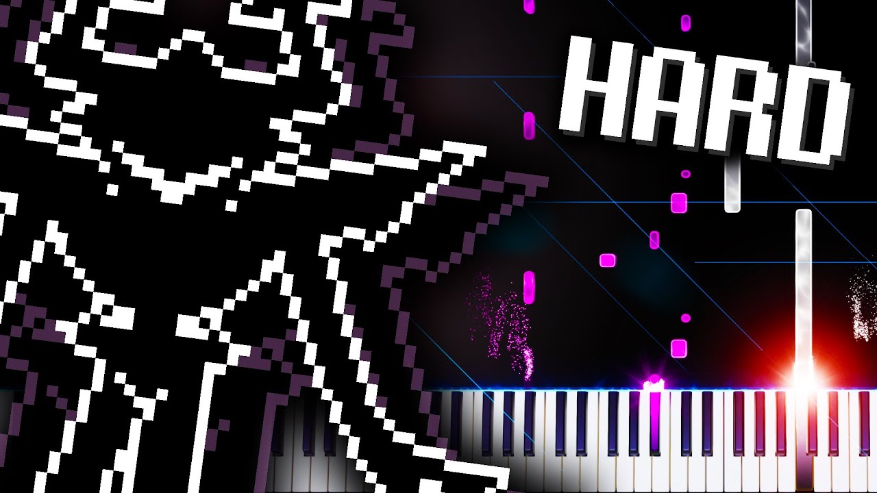 Black Knife (from Deltarune) - Piano Tutorial