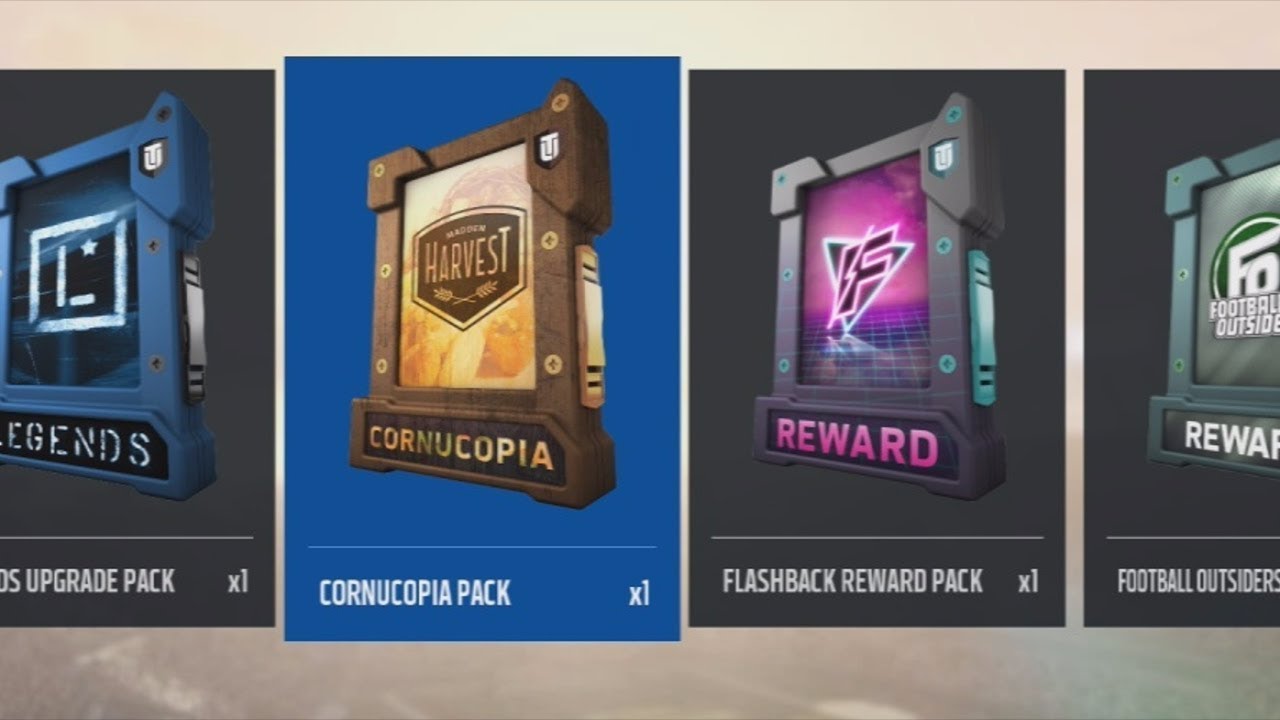 RETURN OF THE CORNUCOPIA PACK!
