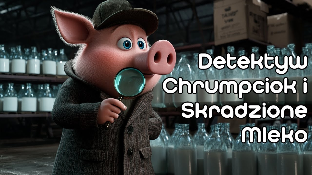 Detektyw Chrumpciok i Skradzione Mleko 🐷 | Słuchowisko dla dzieci 🌙