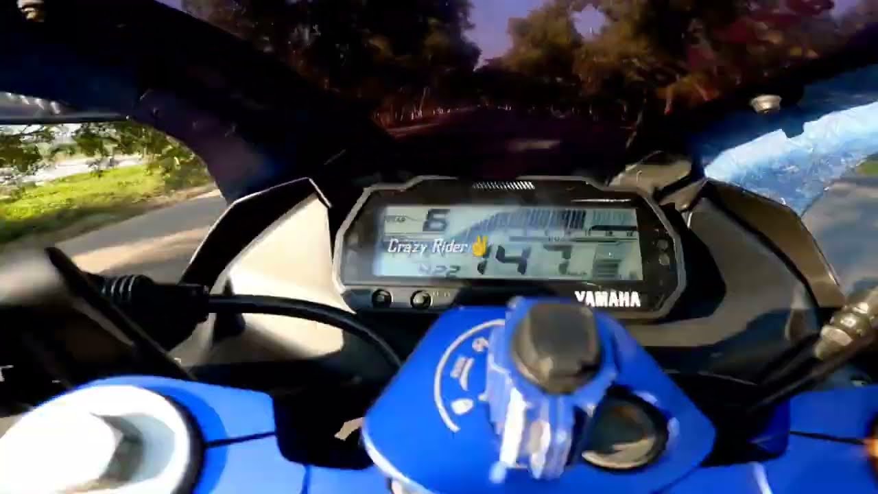 Crazy Bike Ride || Accident || R15 V3 || From Crazy Rider
