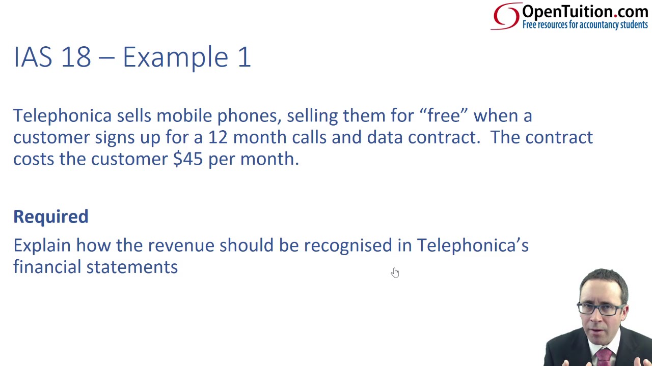 Revenue from contracts with customers (IFRS 15) - ACCA (SBR) lectures