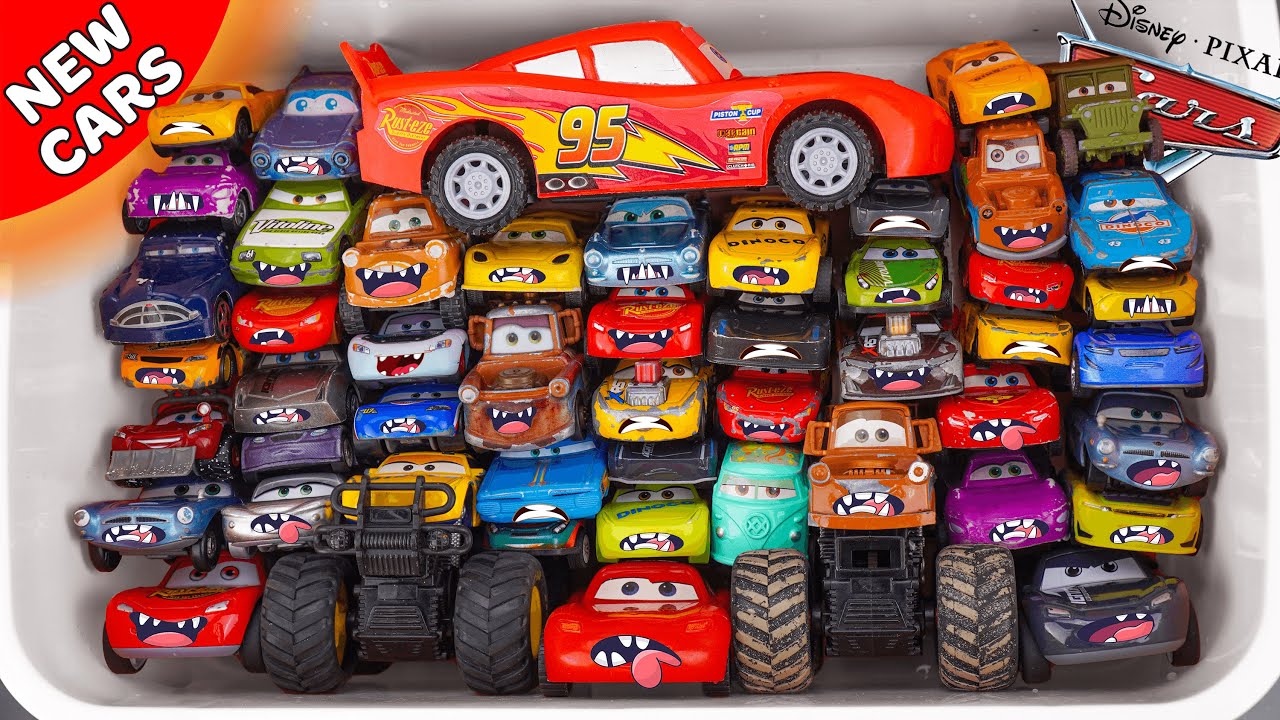 Disney Pixar Cars Unboxing Review | Cars Toys Lightning McQueen And Racing Friends