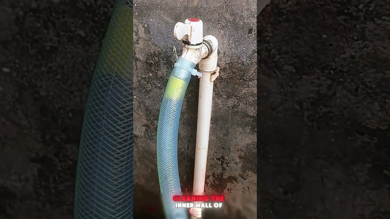 Practical techniques for quickly cleaning the inner wall of water pipes 💧🛠️🧹