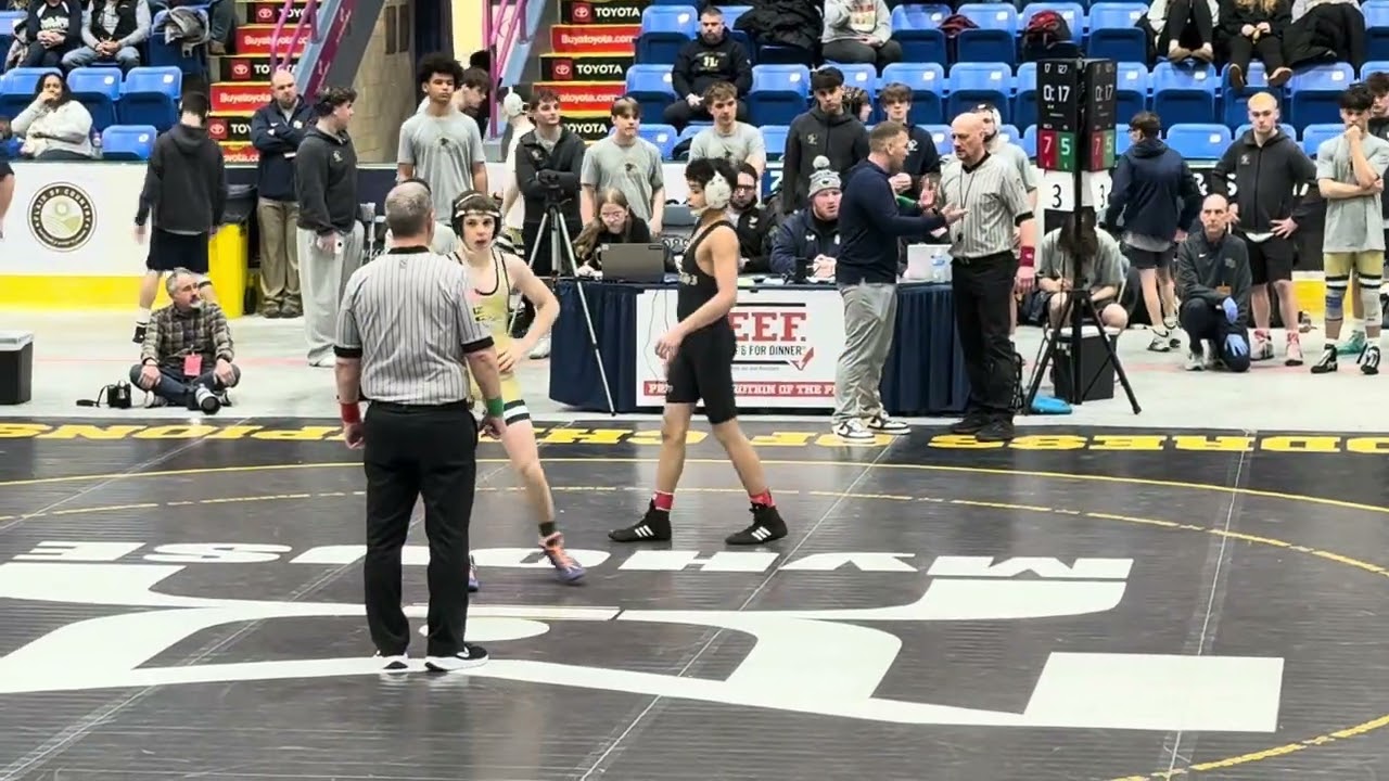 BECA Sophomore Andrew “AJ” Gomez vs Franklin Regional Junior Titus Colangelo