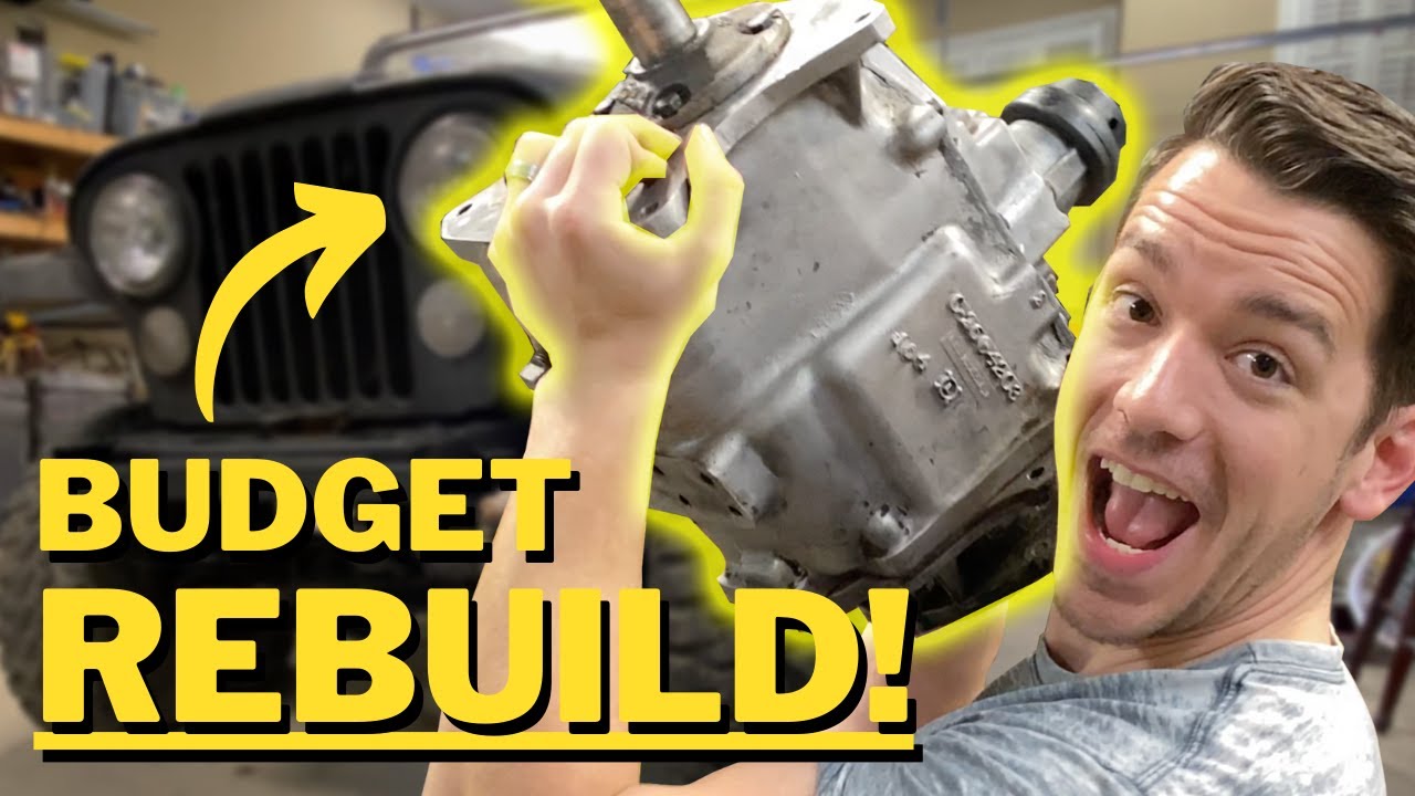 I Saved $1,000 By Rebuilding My Own T176 Transmission! Jeep CJ5 Rebuild Part 11
